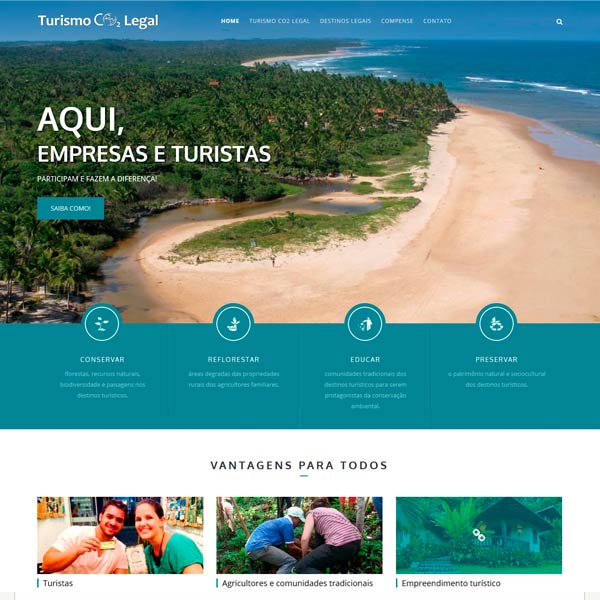 Turismo CO2 Legal - Península de Maraú